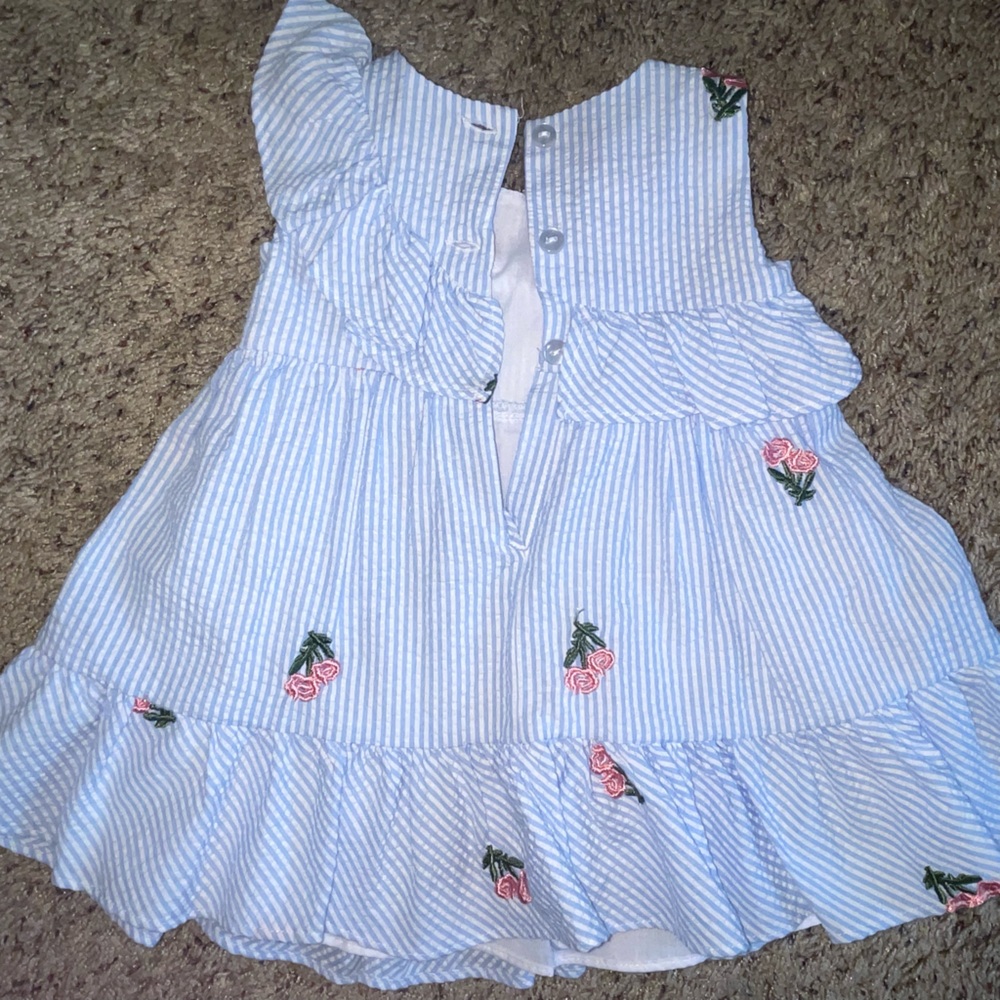 12 month toddler girls spring/summer dress bundle     |  5 pieces total - Picture 6 of 10